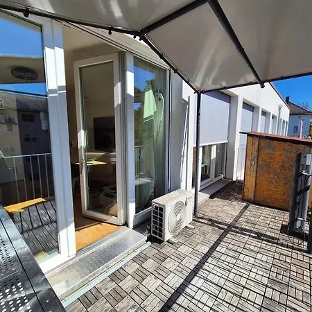 Luxury Penthouse 15 Min To Wiesn With Parking, Balcony München